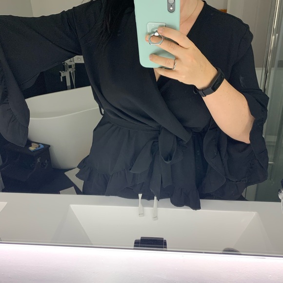 Kimono peplum top - Picture 2 of 6